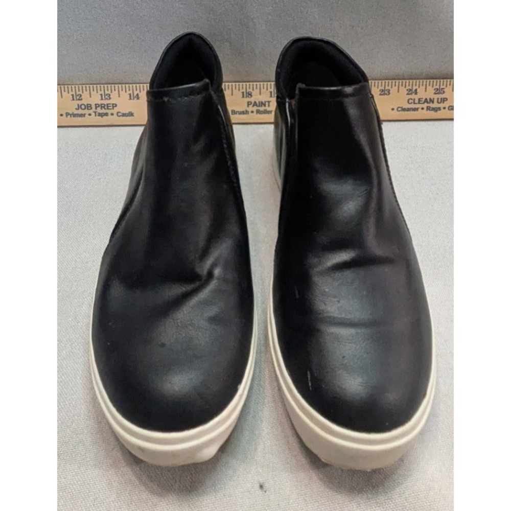 Dr. Scholls Wanderfull Slip On Sneaker Womens 9.5 Black Good Platform High Top